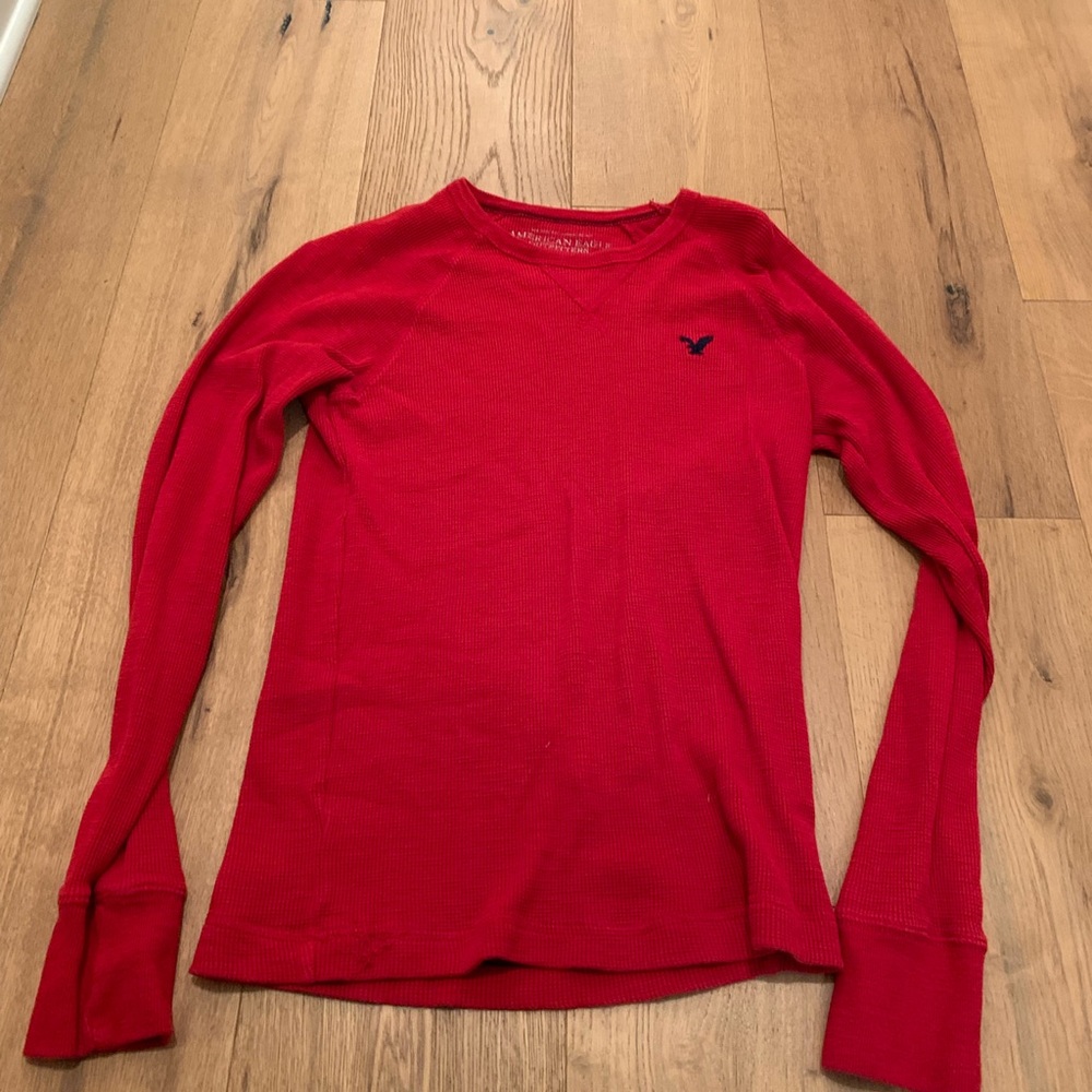 American Eagle Waffle Long sleeve Tee
